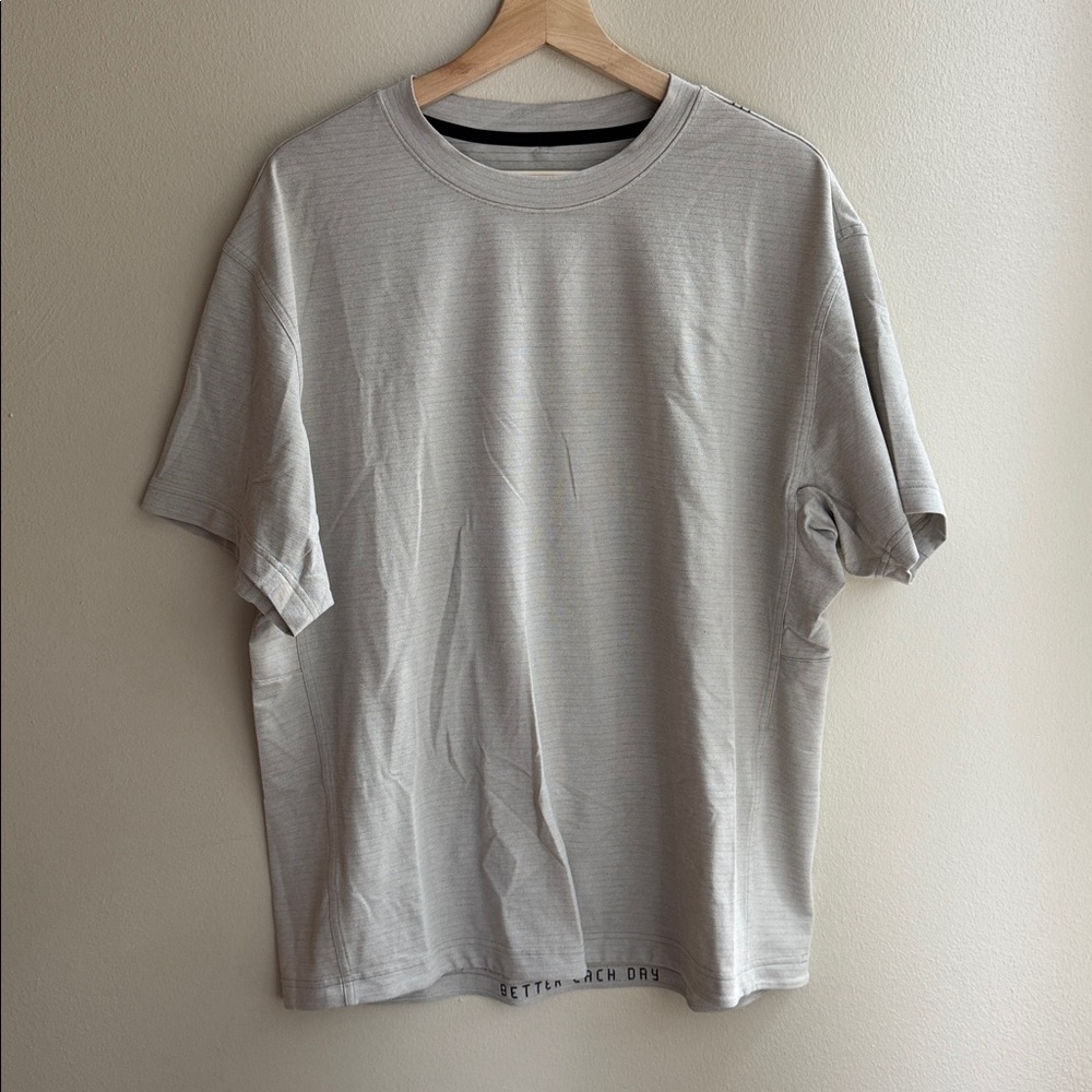Lululemon Relaxed Fit Tan T-Shirt